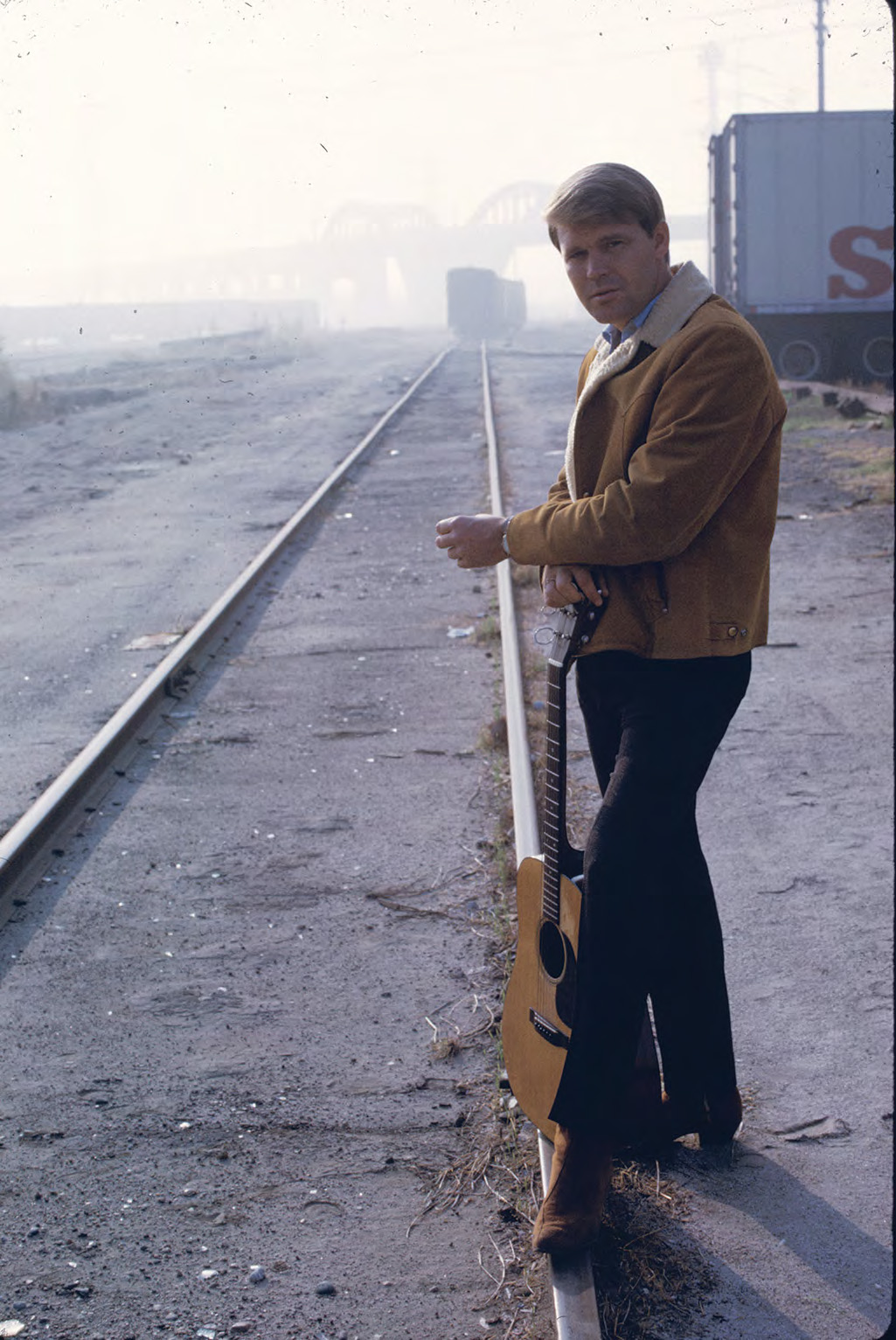 Glen at the LA Rail Yard, just in front of the sixth street viaduct