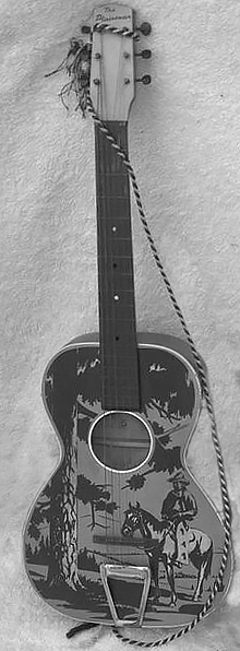 Montgomery Ward's Plainsman Guitar