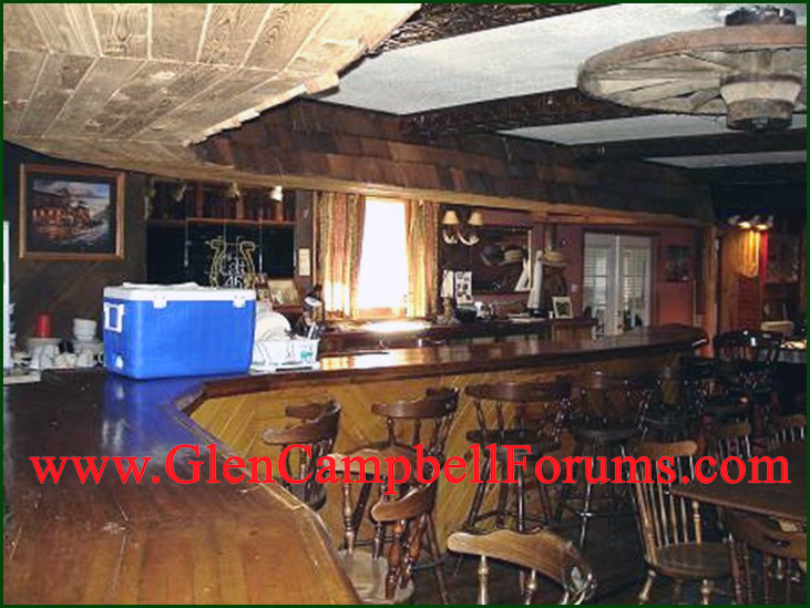 Inside of Coon Holler Bar in Regina, NM