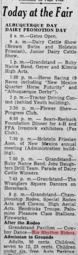 State Fair News Clip from 1952