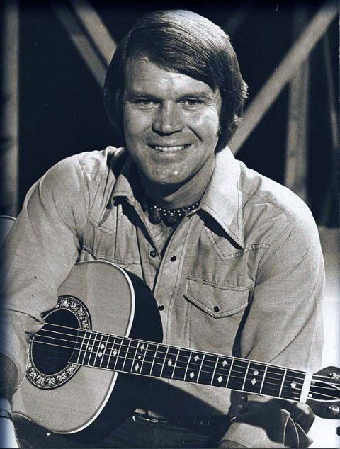 Glen with his early Ovation Legend in 1975