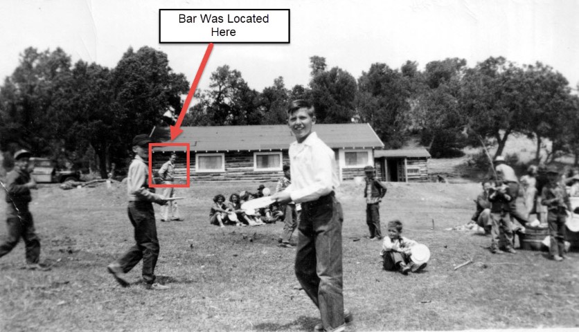 Original Location of Coon Holler Bar