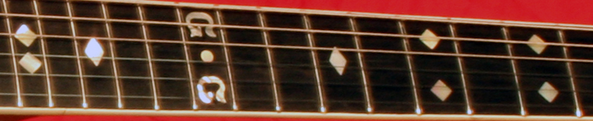 GC Thunderhead 12th Fret Initials