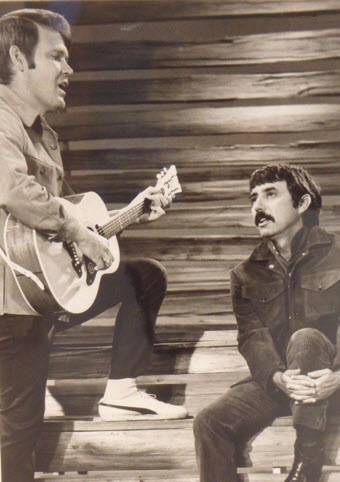 Glen and Lee Hazelwood on The Summer Smothers Brothers Show&quot;, in 1968